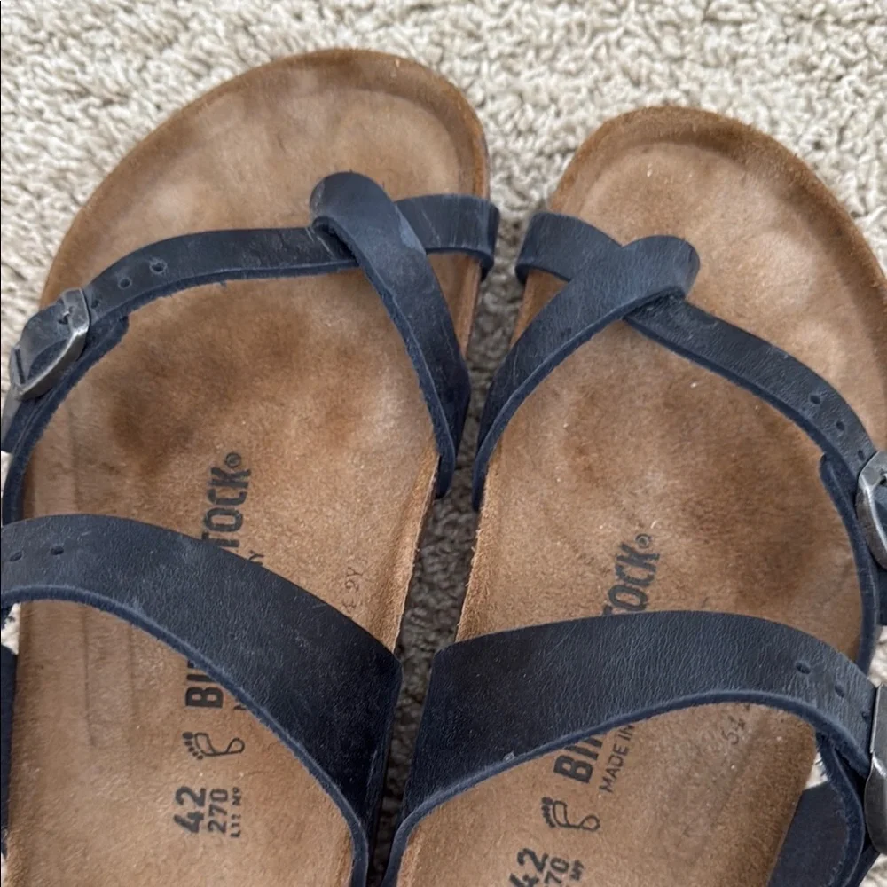 Birkenstock Black Strappy Sandals - Picture 5 of 5
